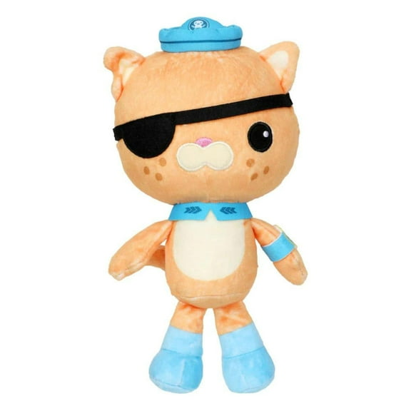 Octonauts Above & Beyond Kwazii Plush Stuffed New 2022 Netflix Orange Cat 8"