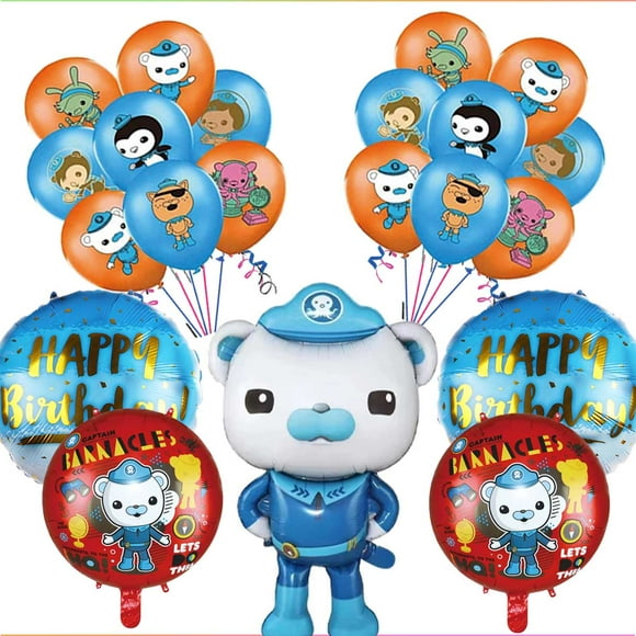 Octonauts Balloons Birthday Party Supplies Decor Fans Set Decorations Kit