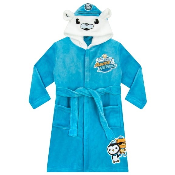 Octonauts Boys Captain Barnacles Bath Robe Sizes 2T-6