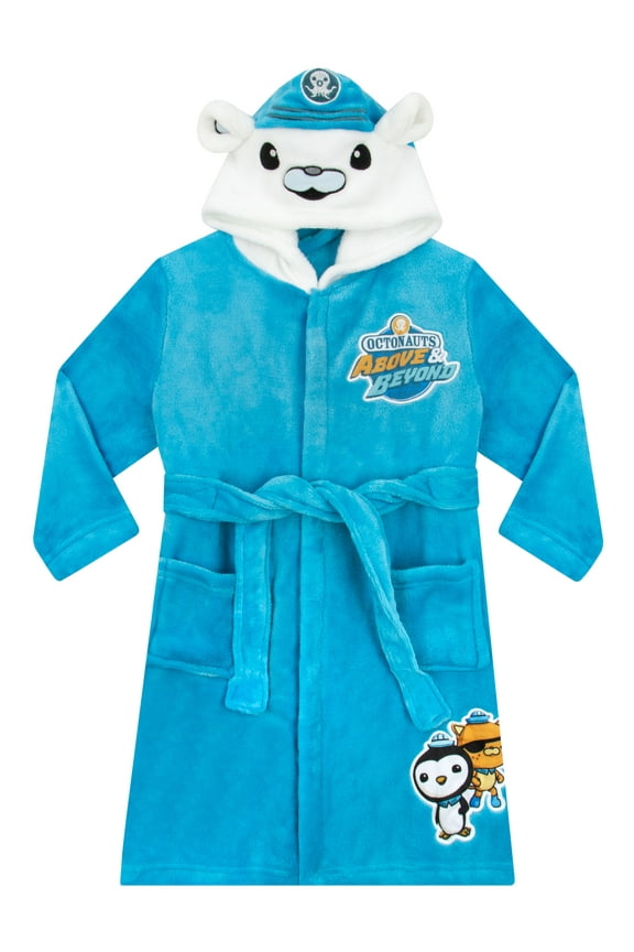 Boys Captain Barnacles Bath Robe Sizes 2T-6