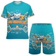 thumbnail image 1 of Octonauts Boys T-Shirt And Shorts Outfit Set Athletic Short Sleeve Tee Mesh Shorts Set for Kids, 1 of 8