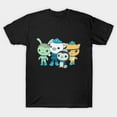 thumbnail image 1 of Octonauts Captain Barnacles Tweak Peso Kwazii Cartoon Graphic Retro Unisex Classic T-Shirt A266, From S to 5XL, 1 of 2