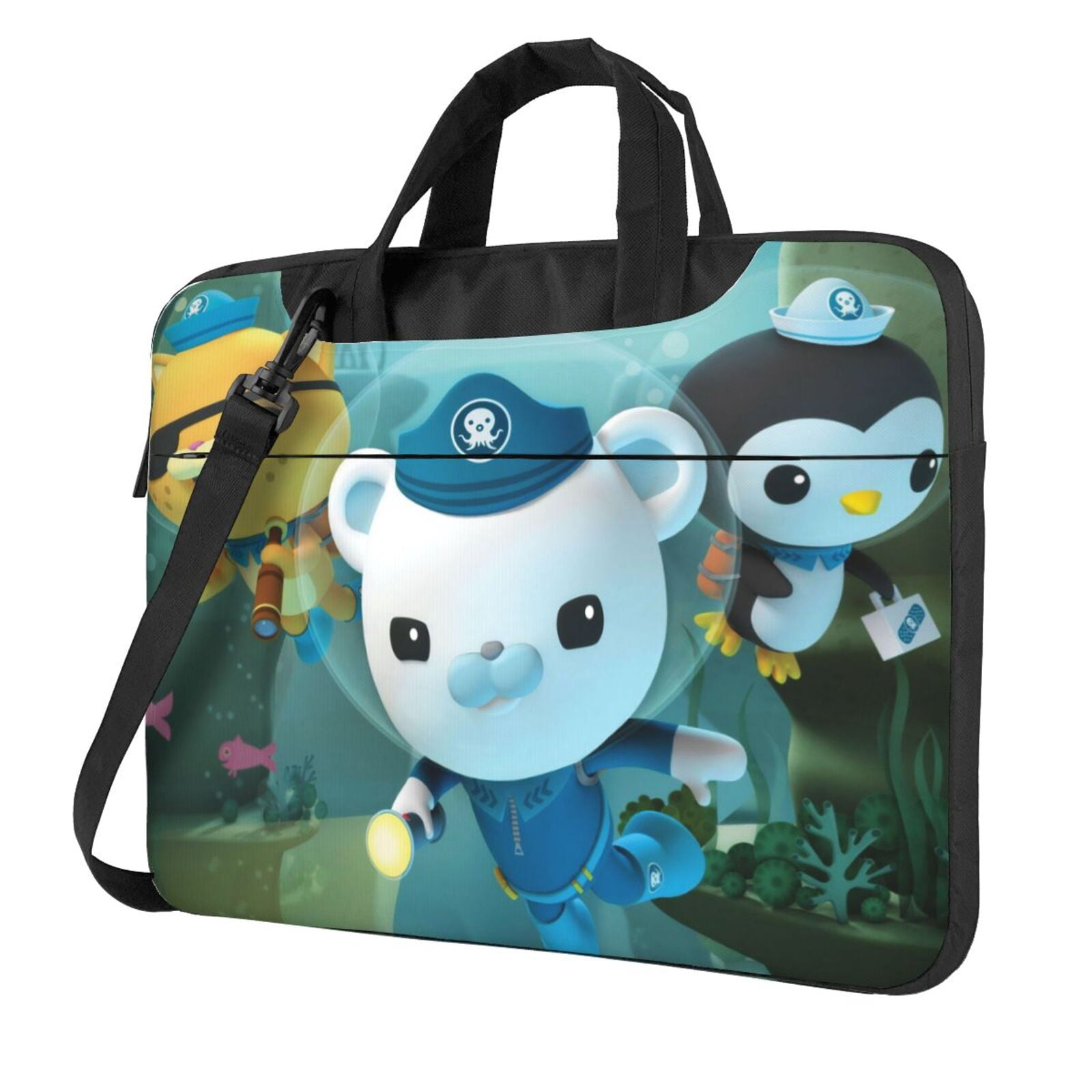 Octonauts Notebook Octonauts Laptop Shoulder Bag for Women Men, 14 inch Computer Laptop ...