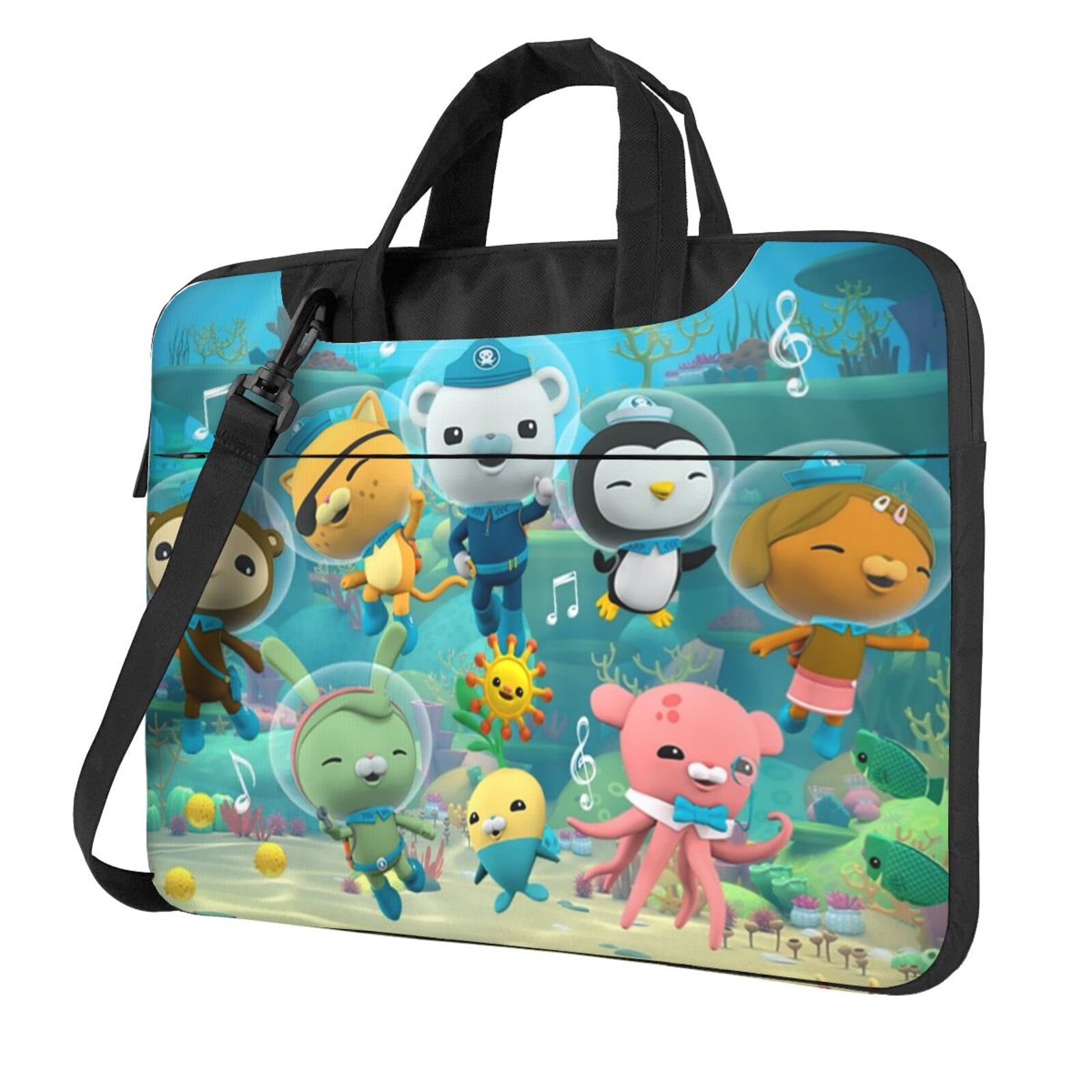 Octonauts Notebook Octonauts Laptop Shoulder Bag for Women Men, 14 inch Computer Laptop ...