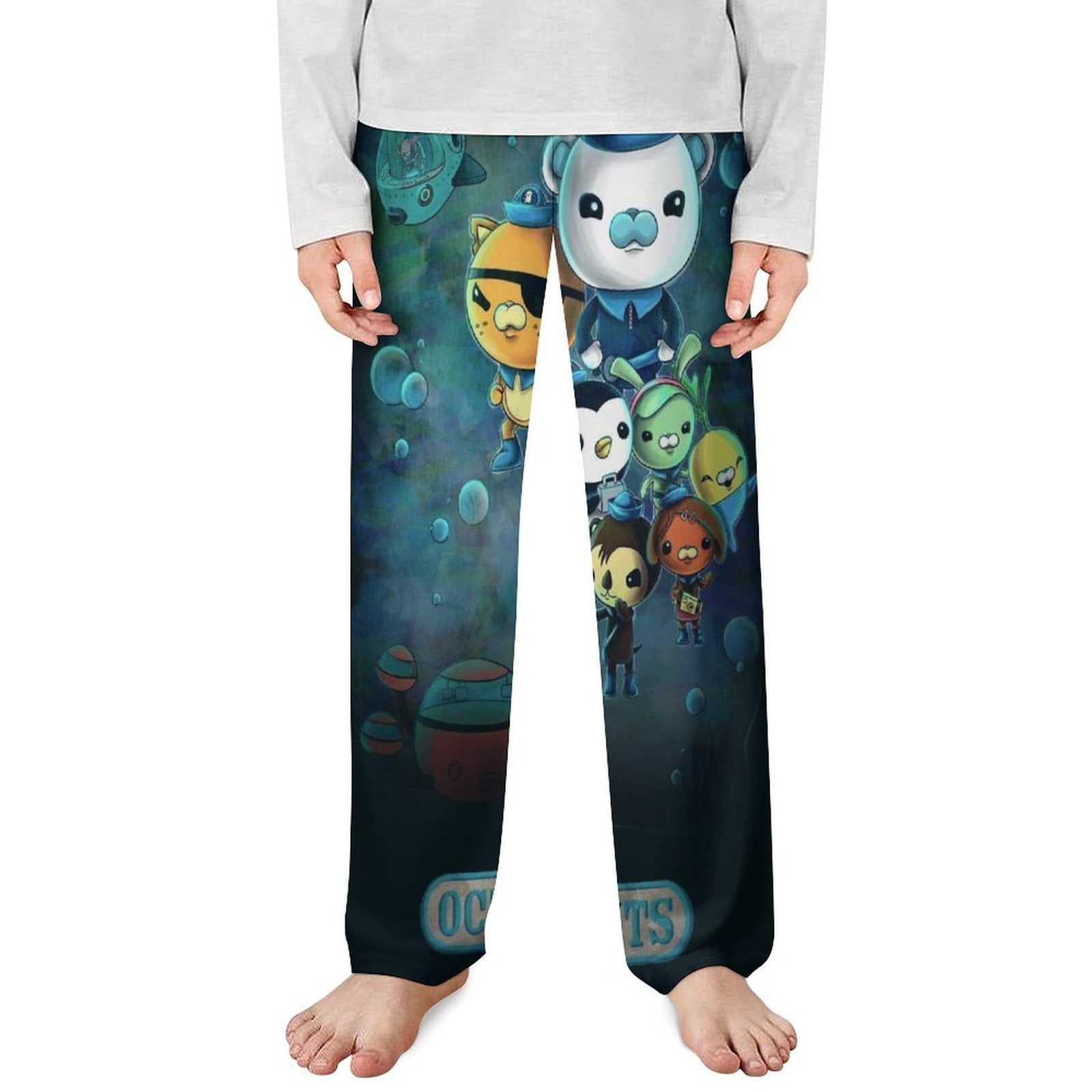 Octonauts Pajamas for Boys Girls Cute Cartoon Print Kawaii Casual Sleep Pajama Pants