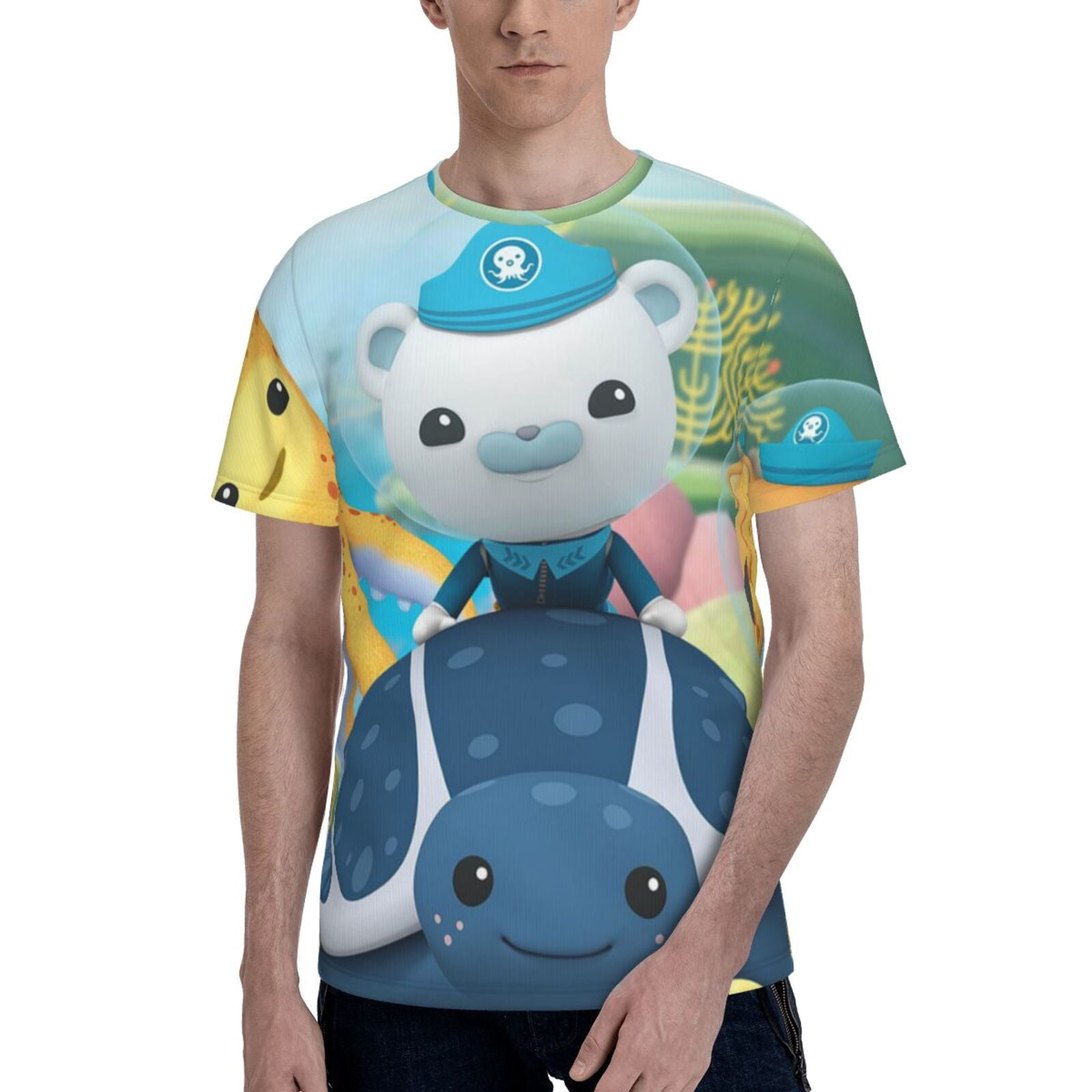 Octonauts Shirt 3d Printed T Shirt Crewneck Short Sleeve Top Tees For ...
