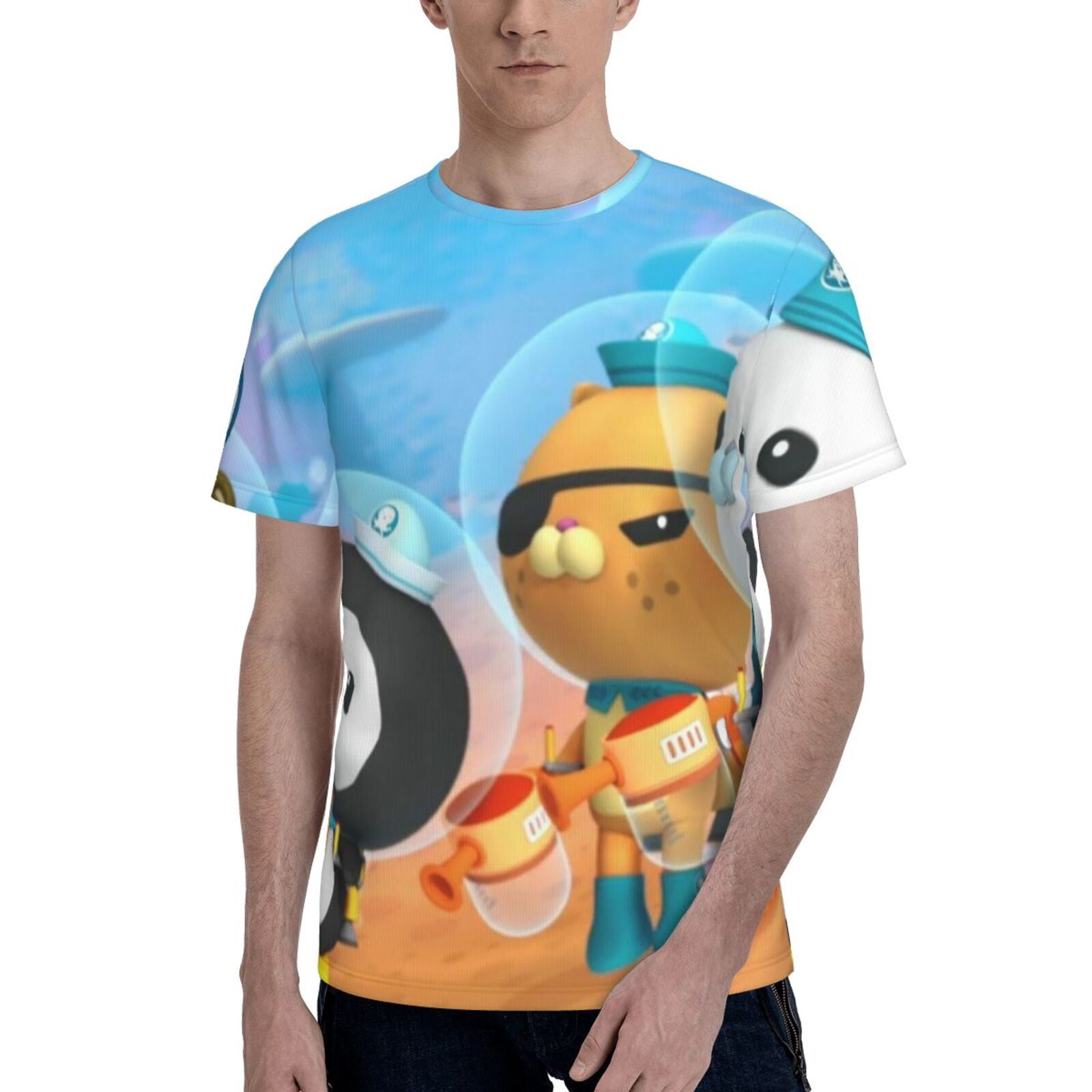 Octonauts Merch Octonauts Shirt 3d Printed T Shirt Crewneck Short Sleeve Top Tees For ...