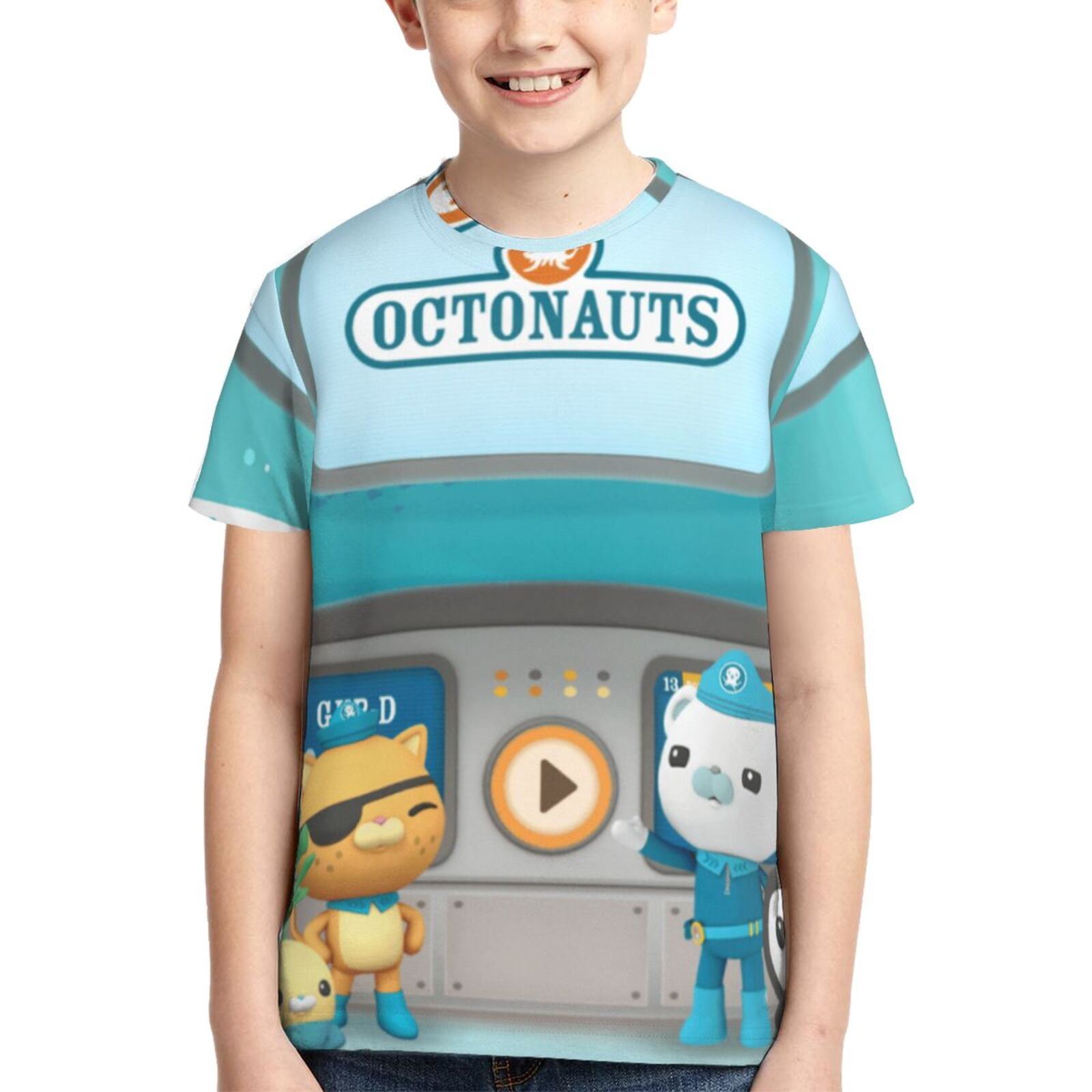 Octonauts T Shirts 3d Printed Short Sleeve Tee Shirt For Boys Girls ...