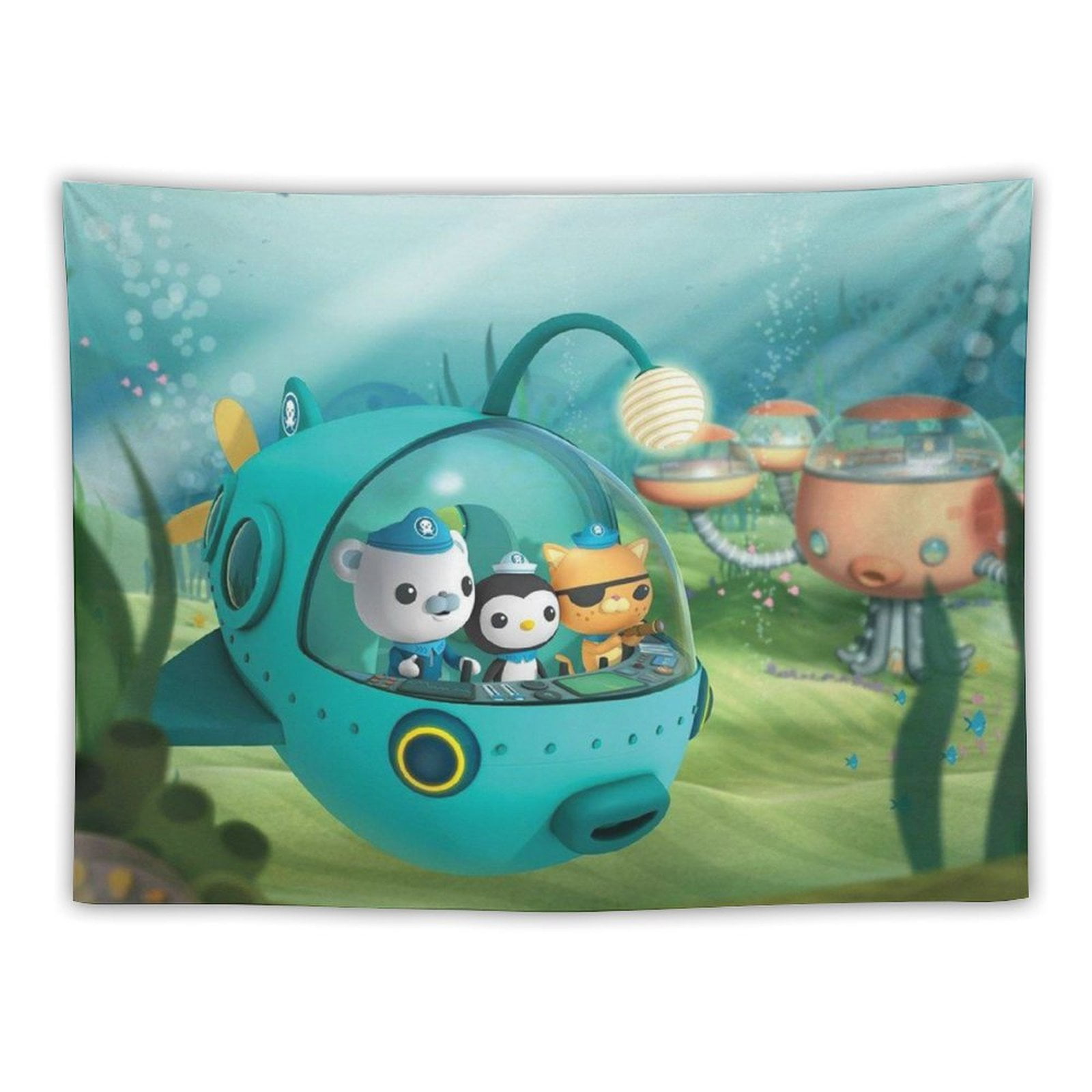 Octonauts The Great Barrier Reef Tapestry Luxury Wall Hanging