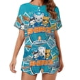 thumbnail image 1 of Octonauts Women Pajamas Set Loungewear Sleepwear 2 Piece PJ Sets, 1 of 8