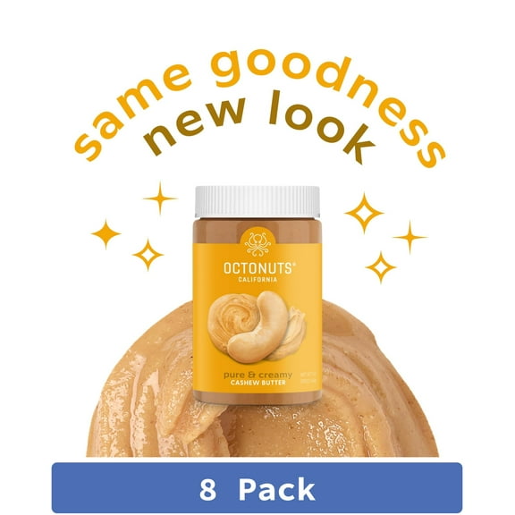 Octonuts Roasted Cashew Butter 16 oz (Pack of 8)