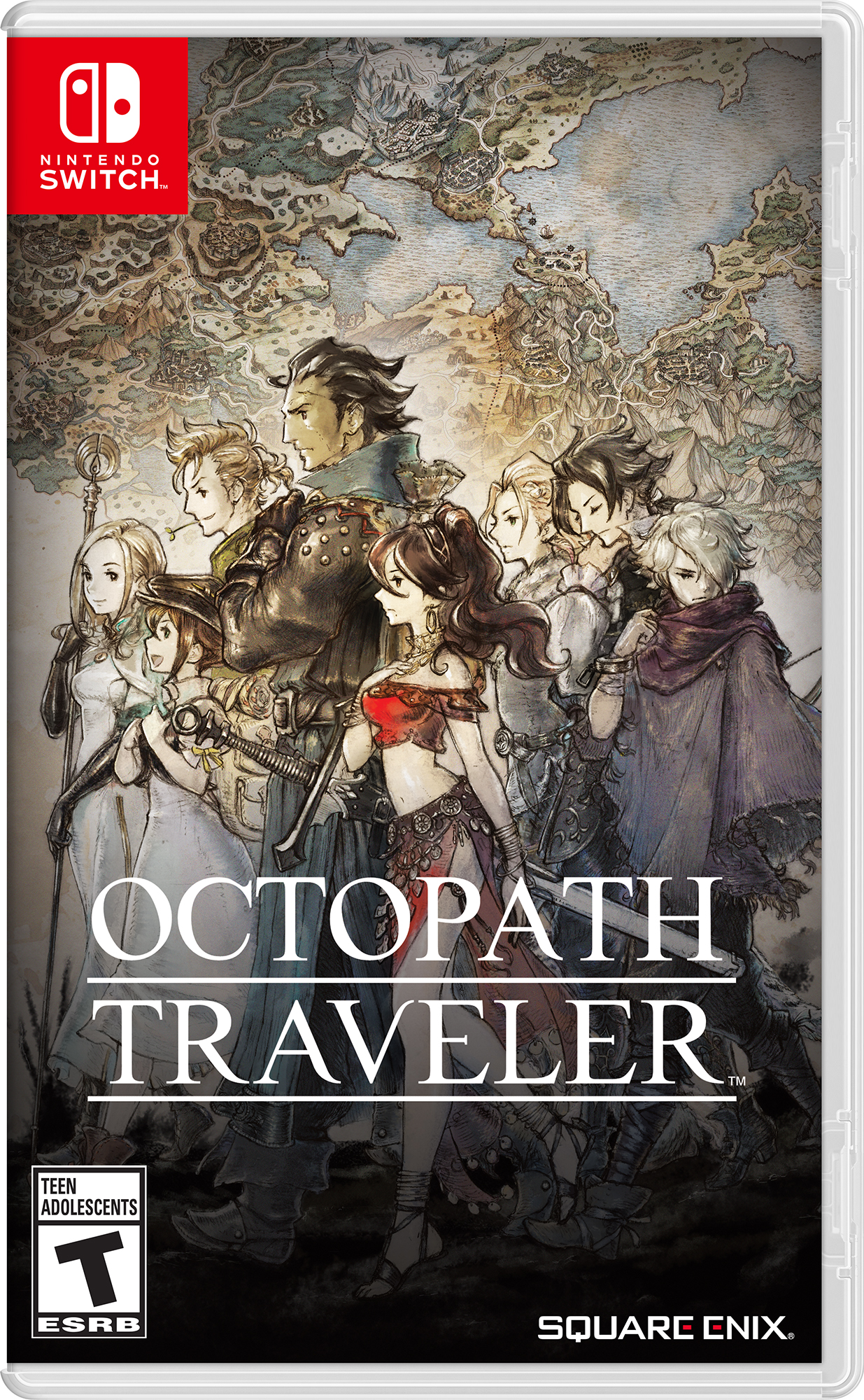 Octopath Traveler, Square Enix, Nintendo Switch, [Physical], 045496592134 - image 1 of 13