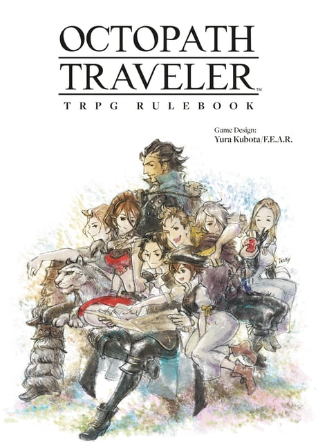 Octopath Traveler Trpg Rulebook, (Hardcover)