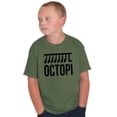thumbnail image 1 of Octopi Day Math Geek Nerd Octopus Crewneck T Shirts Boy Girl Teen Brisco Brands X, 1 of 6