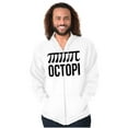 thumbnail image 1 of Octopi Day Math Geek Nerd Octopus Zip Up Hoodie Men's Women's Brisco Brands L, 1 of 6