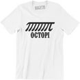thumbnail image 1 of Octopi Funny Science Geek Math Design Men's Back to School T-Shirt, 1 of 4