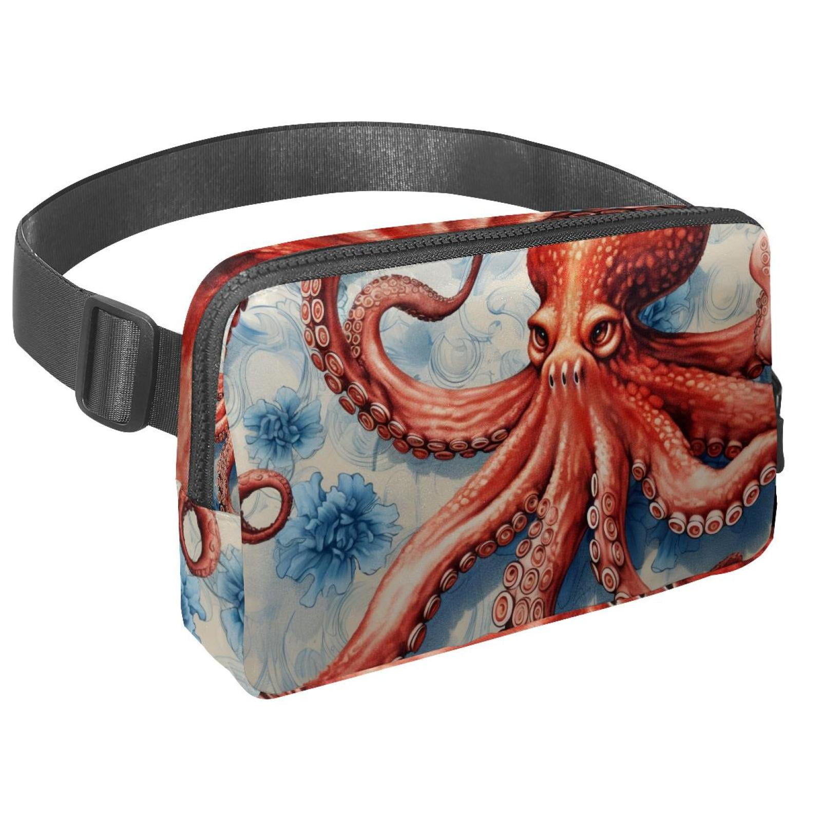Octopus Adjustable Lightweight Unisex Waist Bag Running Belt with