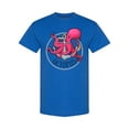 thumbnail image 1 of Octopus And Anchor Design T-Shirt Men -Image by Shutterstock, Male x-Large, 1 of 2