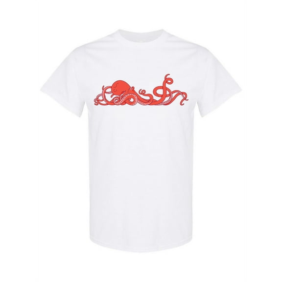 Octopus And Tentacles T-Shirt Women -Image by Shutterstock, Female x-Large