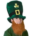 thumbnail image 1 of Plush Leprechaun Hat w/Beard, (1/Pkg), 1 of 2