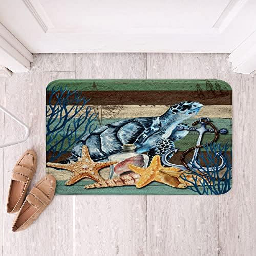 Octopus Bath Mats for Bathroom Ocean Kraken Bathroom Rugs Tentacles