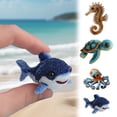 thumbnail image 1 of Octopus Bead Embroidery Kit, Sea Creature Beaded Embroidery Kits for Adults, Beginner-Friendly 3D Marine Animals Beadwork Craft DIY Kit for Craft Lovers Home DIY Lovers, 1 of 6