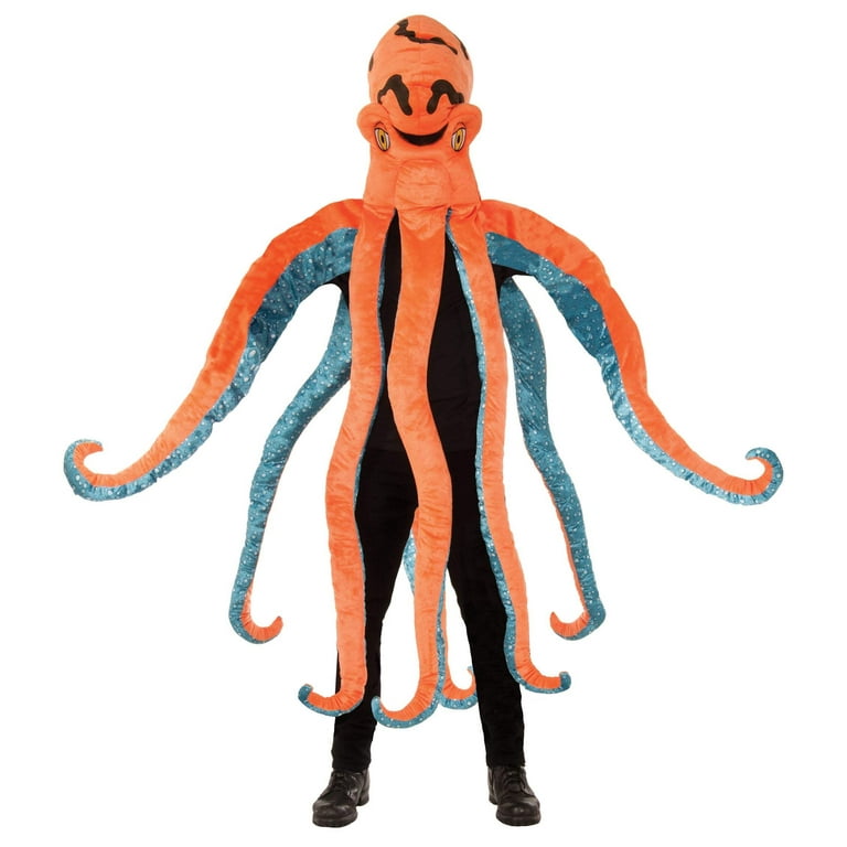 Octopus Big Head Costume Adult Unisex Octopus Big Head Costume Adult Unisex
