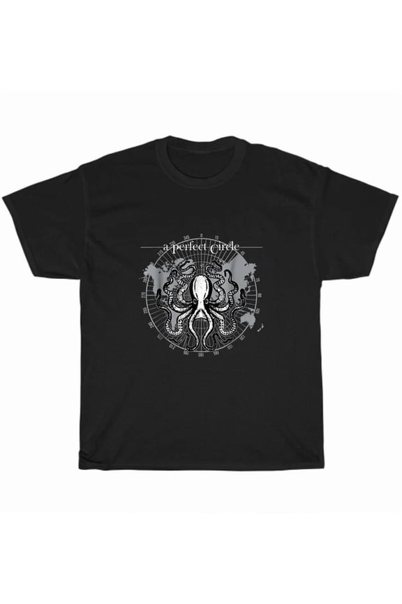Octopus Circular Math Kraken Squid Octopi Sea Ocean Animal T-Shirt Unisex Gift