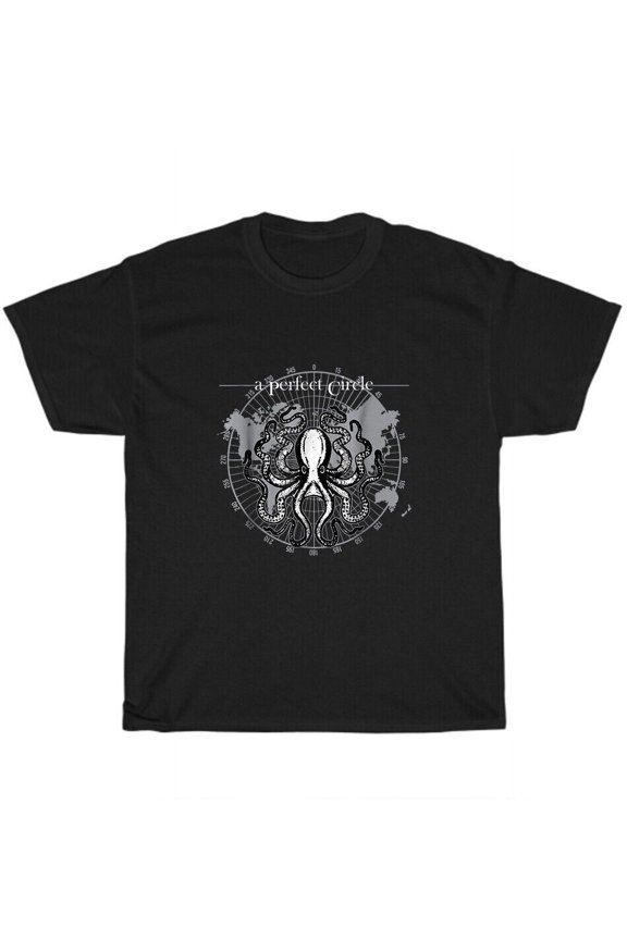 Octopus Circular Math Kraken Squid Octopi Sea Ocean Animal T-shirt Unisex Gift