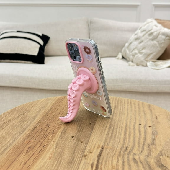 Octopus Claw Magnetic Bracket, 360°Rotation Octopus Phone Holder, Multifunctional Octopus Holder Phone Stand, 3D Octopus Legs Magnetic Phone Holder Hook for All Smartphone (1PCS )