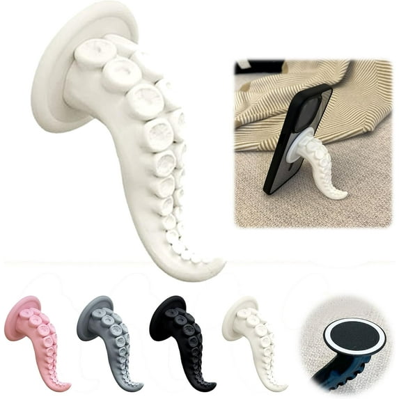 Octopus Claw Magnetic Bracket, 3D Octopus Claw Magnetic Bracket for Phone, Creative Octopus Tentacle Magnetic Phone Holder, Multifunctional Octopus Holder Phone Stand