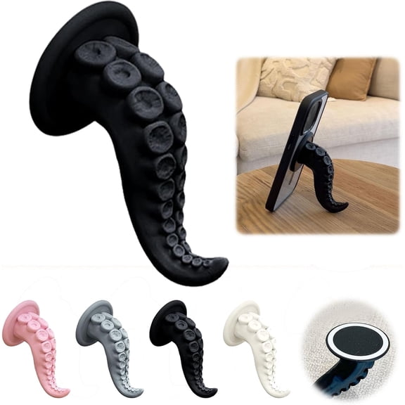 Octopus Claw Magnetic Bracket, 3D Octopus Claw Magnetic Bracket for Phone, Creative Octopus Tentacle Magnetic Phone Holder, Multifunctional Octopus Holder Phone Stand