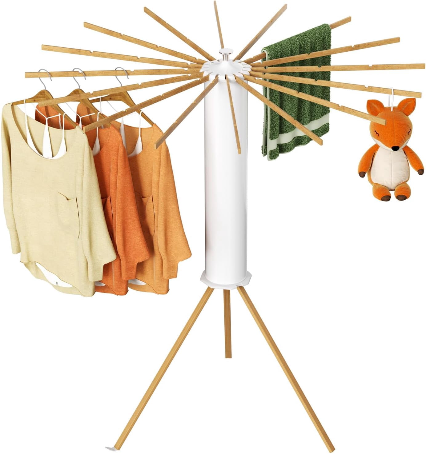 Octopus Clothes Drying Rack ,Space Saving Tripod Laundry Drying Rack ...