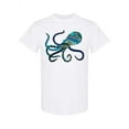 thumbnail image 1 of Octopus Colorful Doodle Pattern T-Shirt Women -Image by Shutterstock, Female Small, 1 of 2