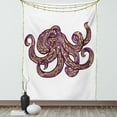 thumbnail image 1 of Octopus Decor Wall Hanging Tapestry, Octopus Illustration with Ethnic Pattern and Colors Tribal Style Artwork Print, Bedroom Living Room Dorm Accessories, 60 X 80 Inches, by Ambesonne, 1 of 5