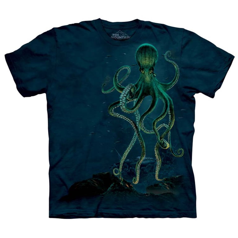 The Mountain Men's Octopus T-shirt - Walmart.com