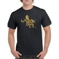 thumbnail image 1 of Octopus Design. Men T-Shirt, Male Small, 1 of 4
