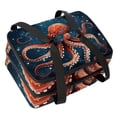 thumbnail image 1 of Octopus Double Layered Insulated Refrigerated Lunch Bag with Two Compartments, Large Capacity, and Handheld Carry - 7.1x11.4x16.1 Inches, 1 of 6