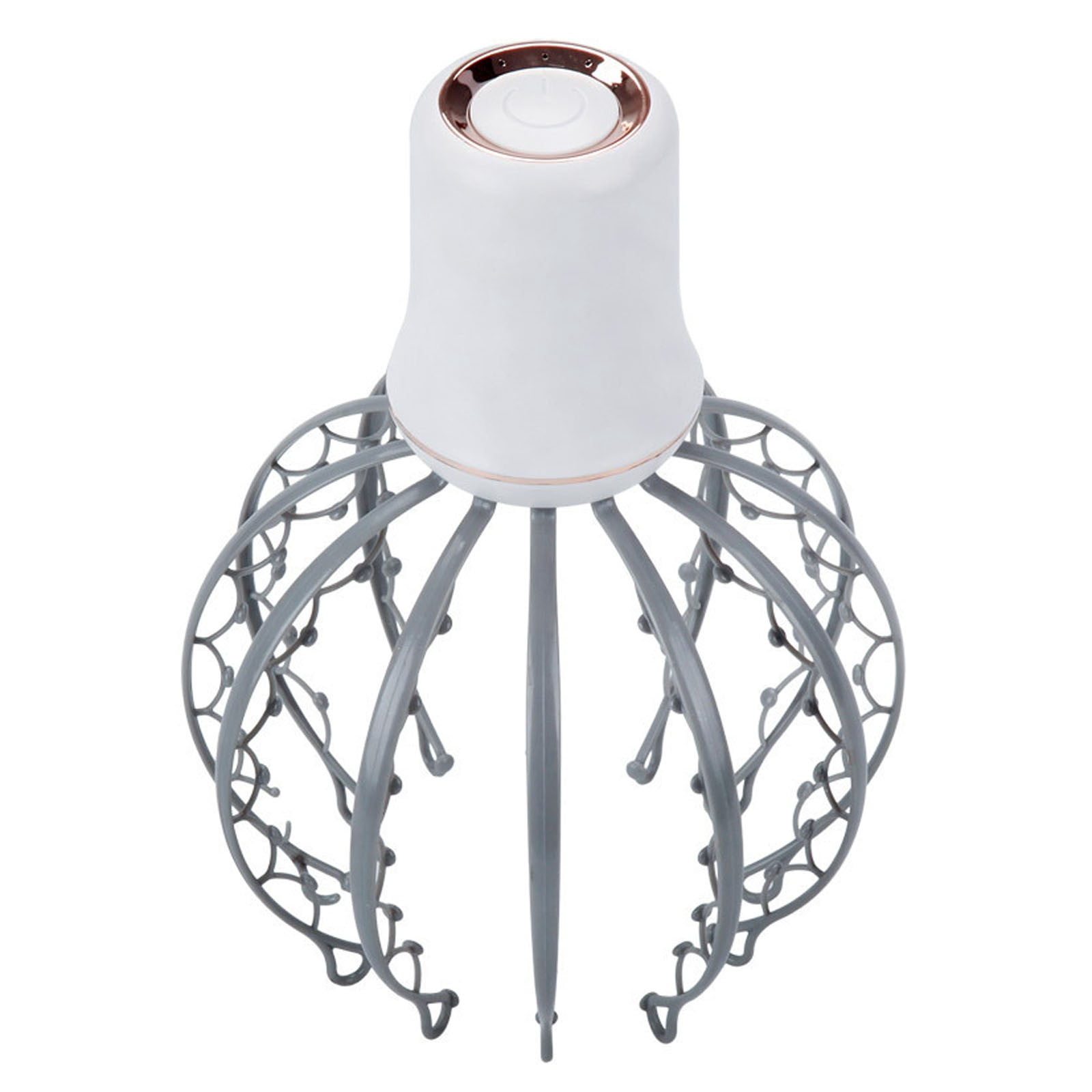 Octopus Electric Scalp Massager – 12 Detachable Claws, 3 Speed Modes, 500mAh Battery – Deep Tissue Head & Neck Massager for Tension Relief, Spa-Like Relaxation