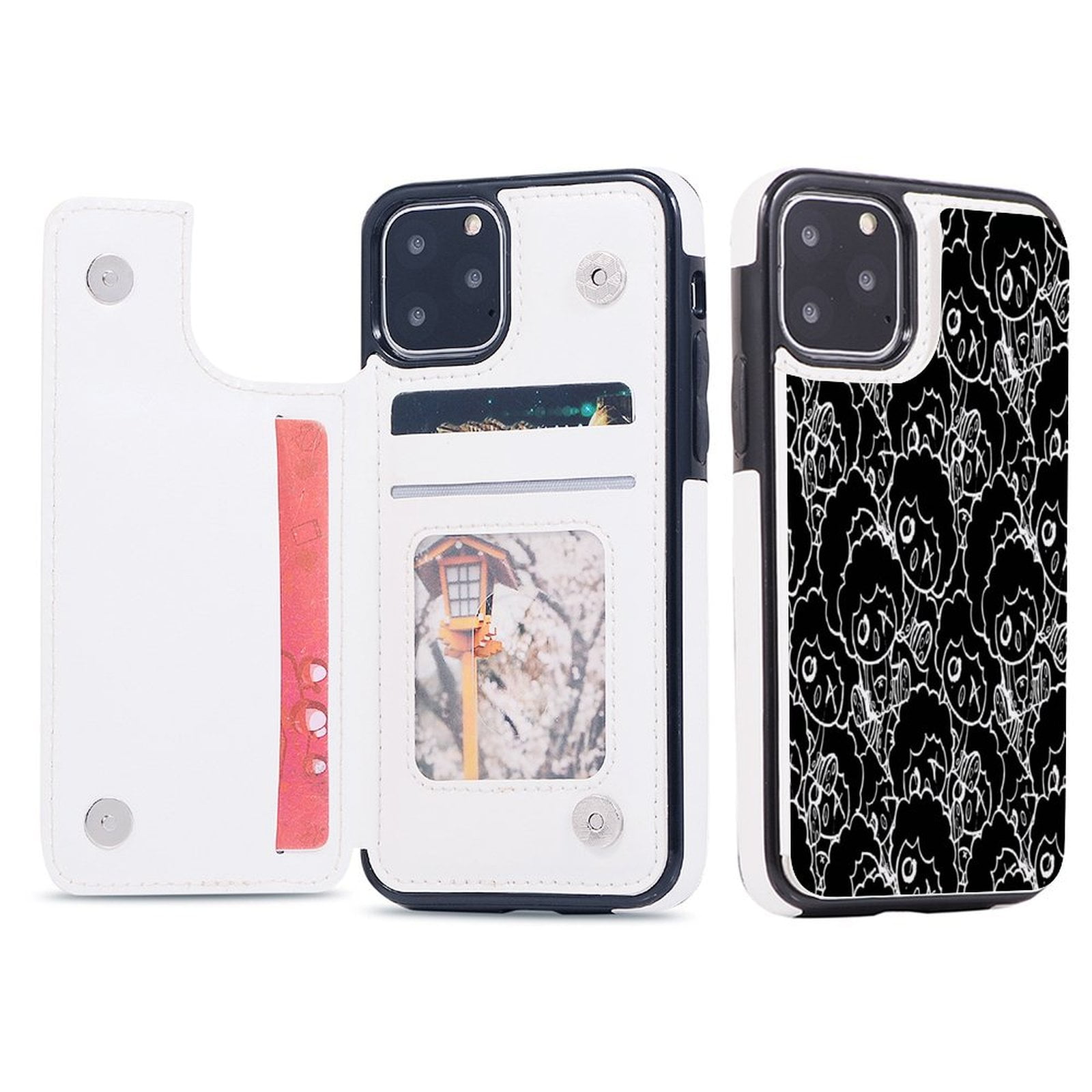 Custodia Iphone Pretty Flower Personalizzata Custodia Gel Personalizzata Per IPhone - Design Fiore Trasparente, Compatibile Con Molti Modelli (6-15 Pro Max) Wireless Charging - Foto 7