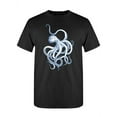 thumbnail image 1 of Octopus Hand Drawing Design T-Shirt Women -Image by Shutterstock, Female Small, 1 of 2