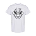thumbnail image 1 of Octopus Hand Drawn Design T-Shirt Men -Image by Shutterstock, Male Medium, 1 of 2