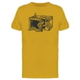 thumbnail image 1 of Octopus In A Microwave Art T-Shirt Men -Image by Shutterstock, Male Medium, 1 of 2