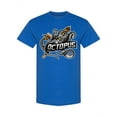 thumbnail image 1 of Octopus Injured Logo T-Shirt Men -Image by Shutterstock, Male XX-Large, 1 of 2