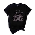 thumbnail image 1 of Octopus Japanese T Shirt, Animal Lovers Tee, Zoologist T-shirt, Divers Tee, Marine Lover Tee, Marine Biologists, Oceanographers, 1 of 1