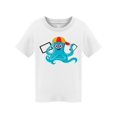 thumbnail image 1 of Octopus Kid T-Shirt Toddler -Image by Shutterstock,  3 Toddler, 1 of 2