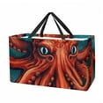 thumbnail image 1 of Octopus Large Capacity Reusable Foldable Oxford Cloth Storage Bin Cube Organizer with Grocery and Picnic Baskets, 1 of 7