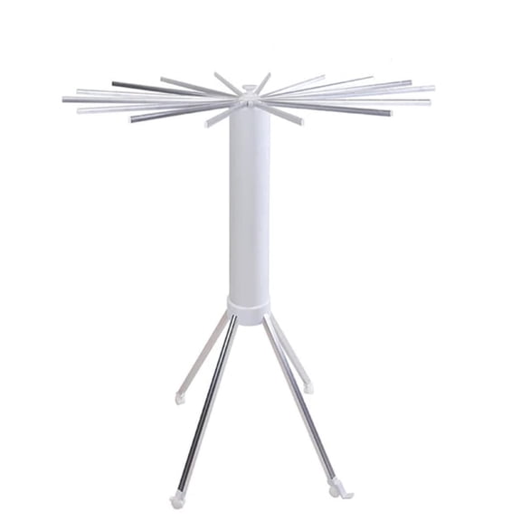 Octopus Laundry Drying Rack, Portable and Foldable, 16 Aluminum Rods with 4 Legs, Indoor and Outdoor Use (Aluminium)