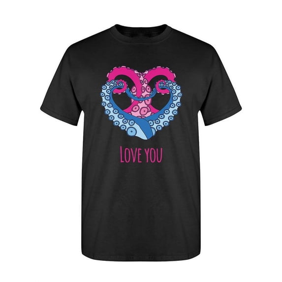 Octopus Love T-Shirt Women -Image by Shutterstock, Female x-Large