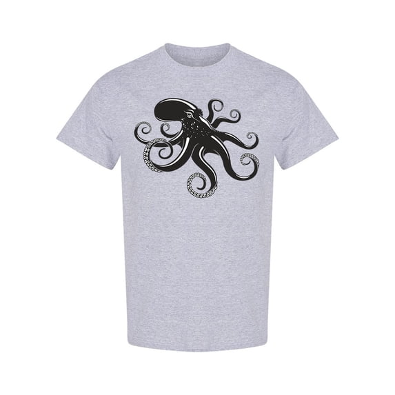 Octopus Marine Mollusk T-Shirt Men -Image by Shutterstock, Male Medium